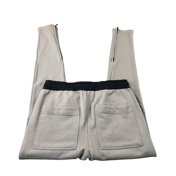 Essentials Fear Of God Green Black Cotton Zipper Ankle Sweatpant Size Medium - Picture 2 of 5